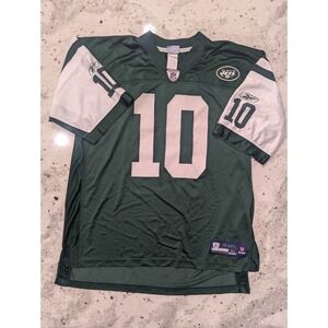 NFL Onfield Equipment Santonio Holmes New York Jets #10 Jersey Men XL Green